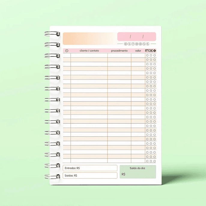 Arquivo Agendamento SEM DATA - A5 5