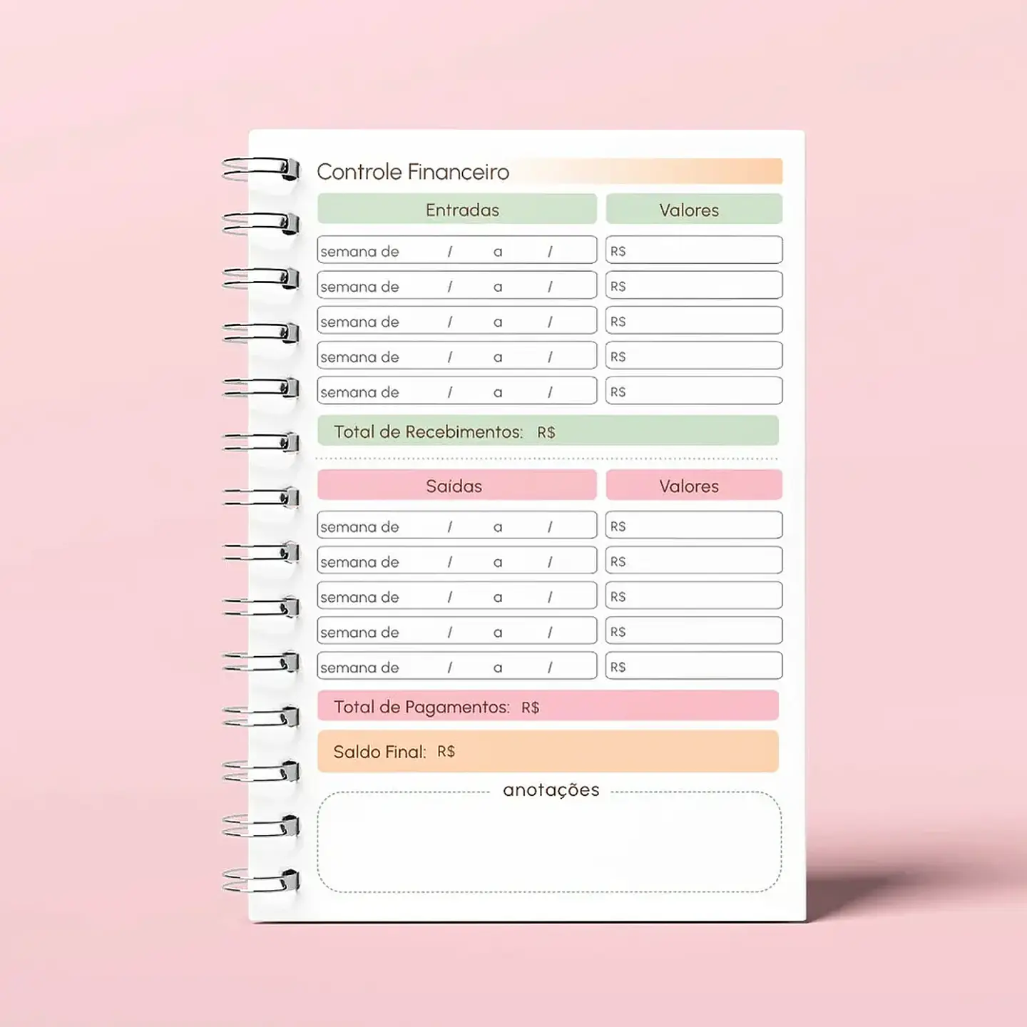 Arquivo Agendamento SEM DATA - A5 6