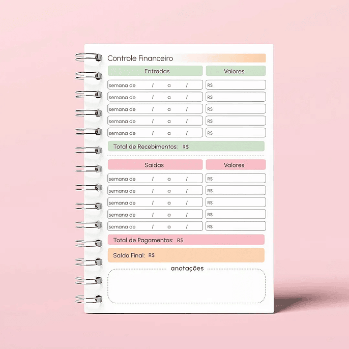 Arquivo Agendamento SEM DATA - A5 6