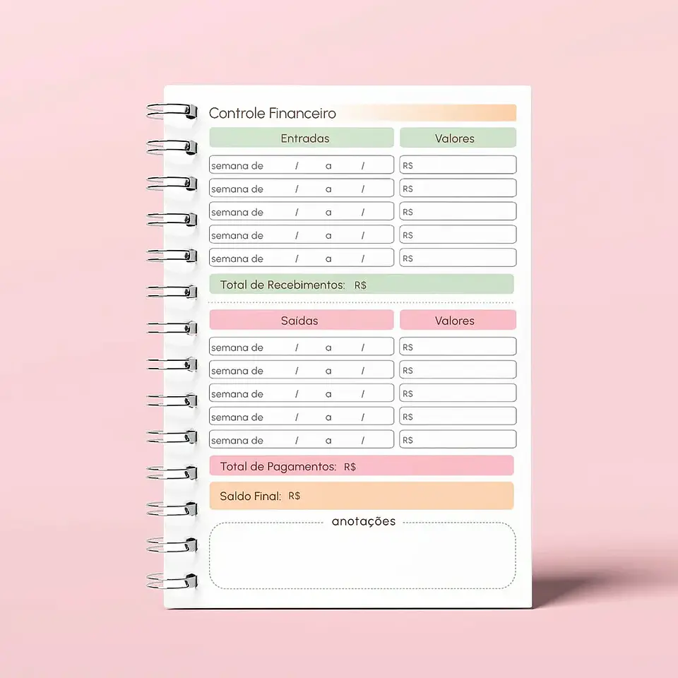Arquivo Agendamento SEM DATA - A5 6