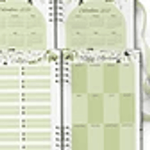 Arquivo Combo Agendas 2026 Perm Floral e Rosas Brancas - Bicho Papel