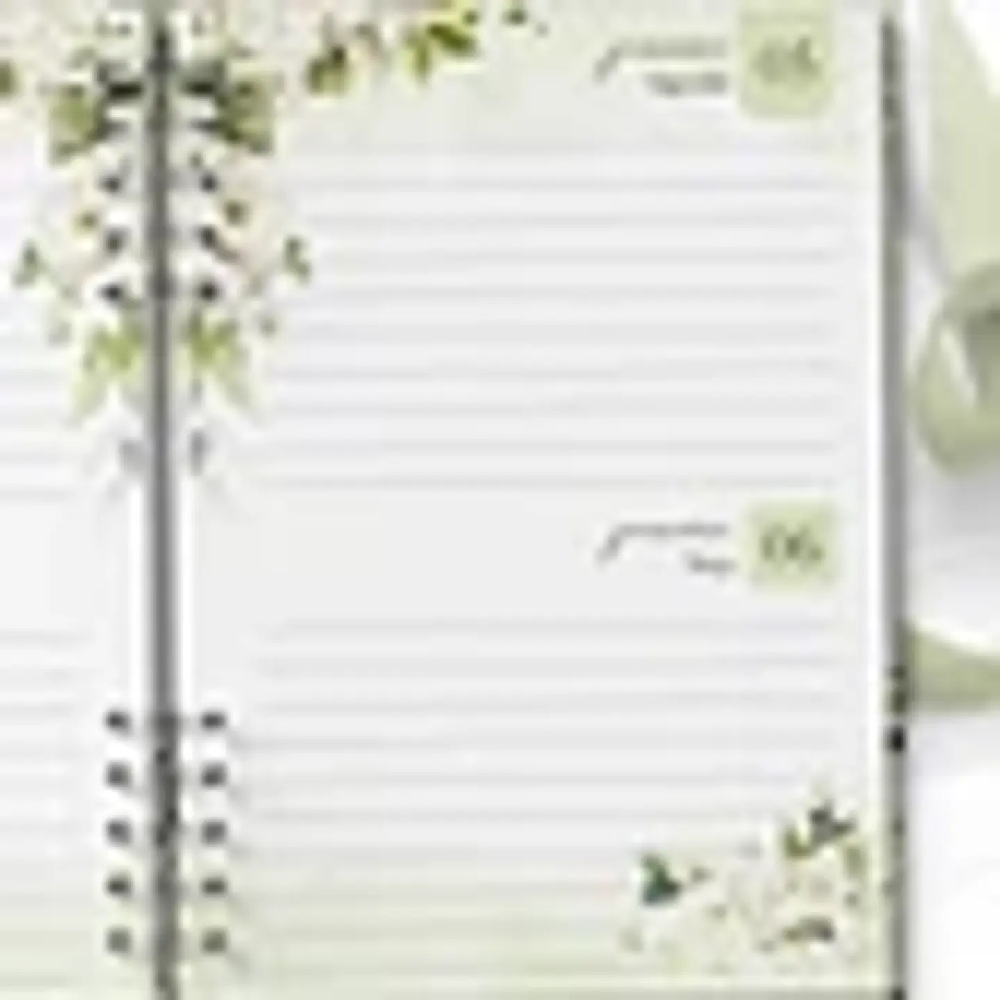 Arquivo Combo Agendas 2026 Perm Floral e Rosas Brancas - Bicho Papel 3