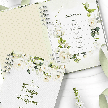 Arquivo Combo Agendas 2026 Perm Floral e Rosas Brancas - Bicho Papel 5