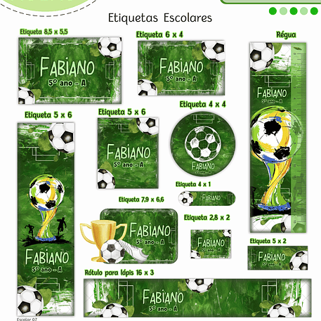 Arquivo Etiqueta Escolar Futebol 1