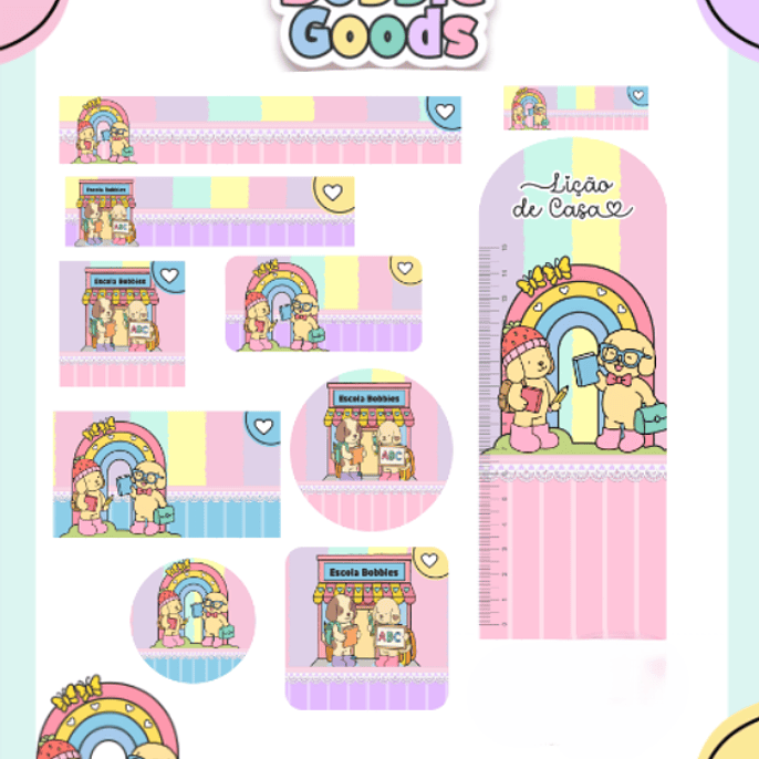Arquivo Etiqueta Escolar Bobbie Goods 1