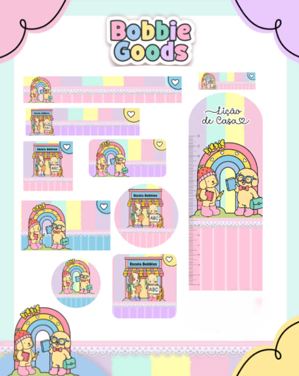 Arquivo Etiqueta Escolar Bobbie Goods 1