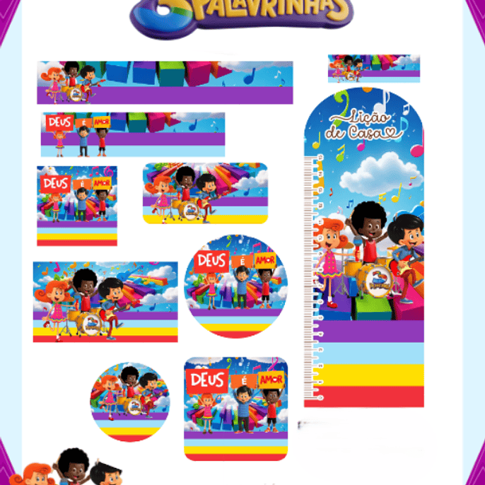 Arquivo Etiqueta Escolar Palavrinhas 1
