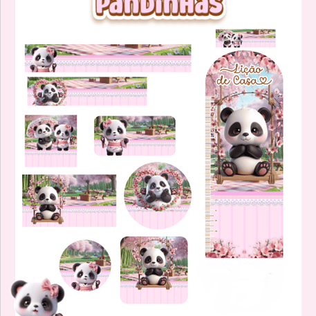Arquivo Etiqueta Escolar Pandinhas 1