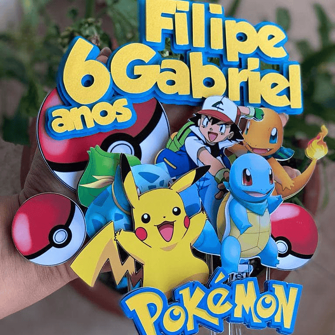 Arquivo Topo de Bolo Pokémon 1