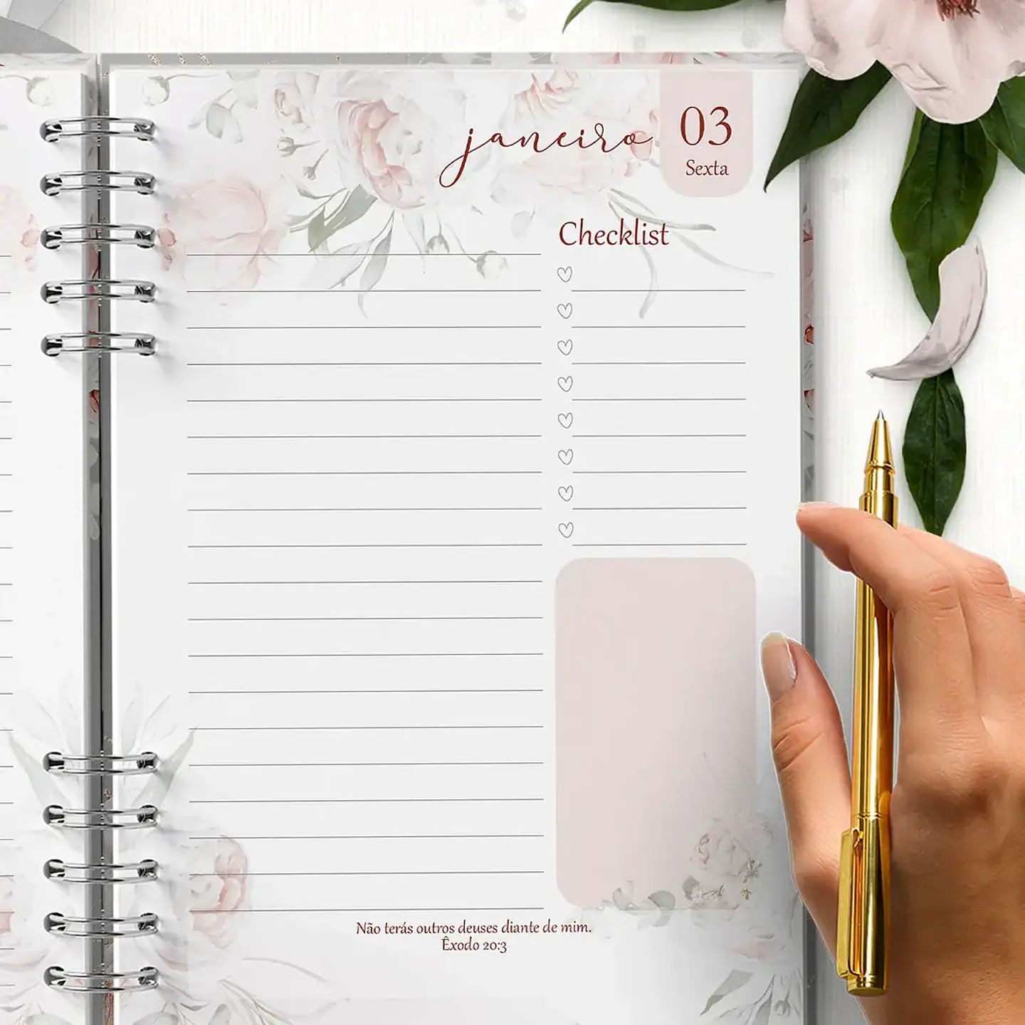 Arquivo Combo 10 Agendas 2025 e Permanente COM e SEM VERSÍCULOS e HORÁRIOS Believe - BICHO PAPEL 10