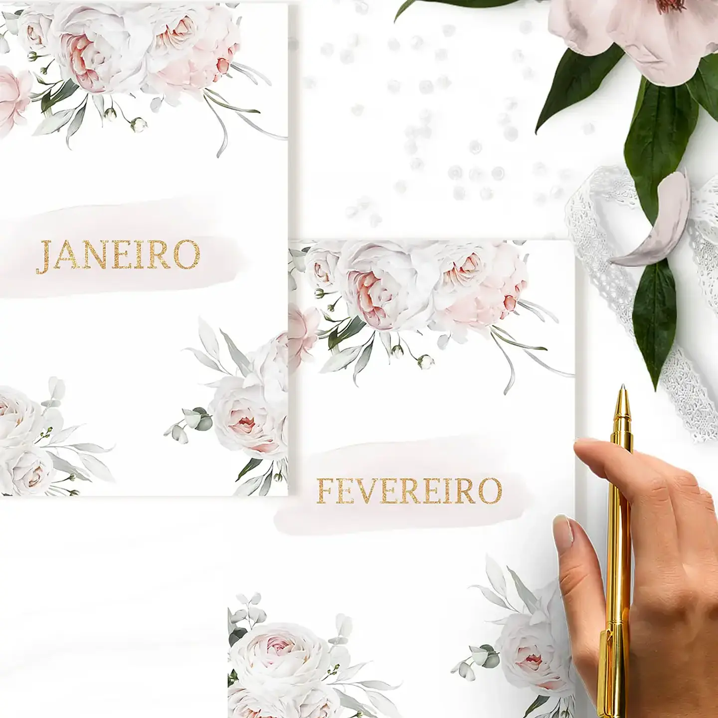 Arquivo Combo 10 Agendas 2025 e Permanente COM e SEM VERSÍCULOS e HORÁRIOS Believe - BICHO PAPEL 11