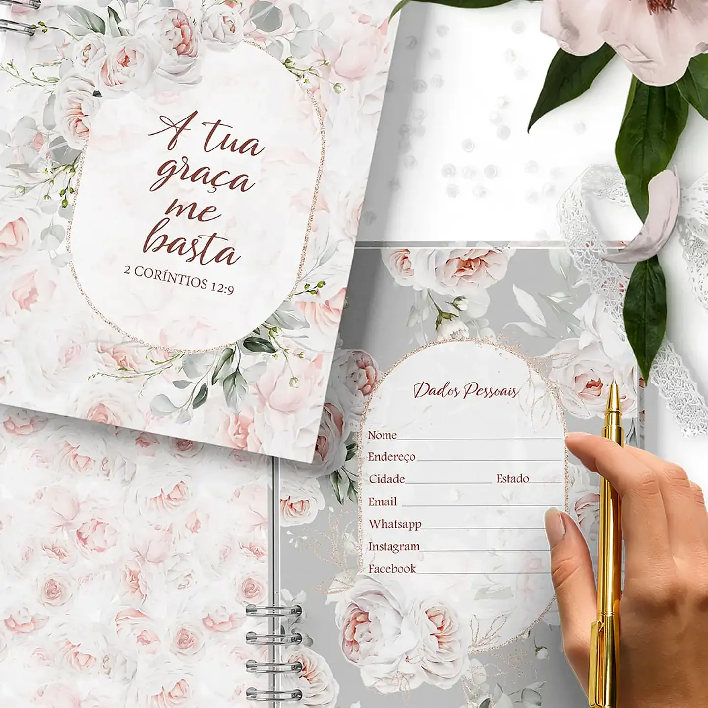 Arquivo Combo 10 Agendas 2025 e Permanente COM e SEM VERSÍCULOS e HORÁRIOS Believe - BICHO PAPEL 14