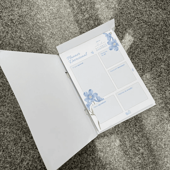 Arquivo Combo Blocos Floral Azul - De Rocha 2