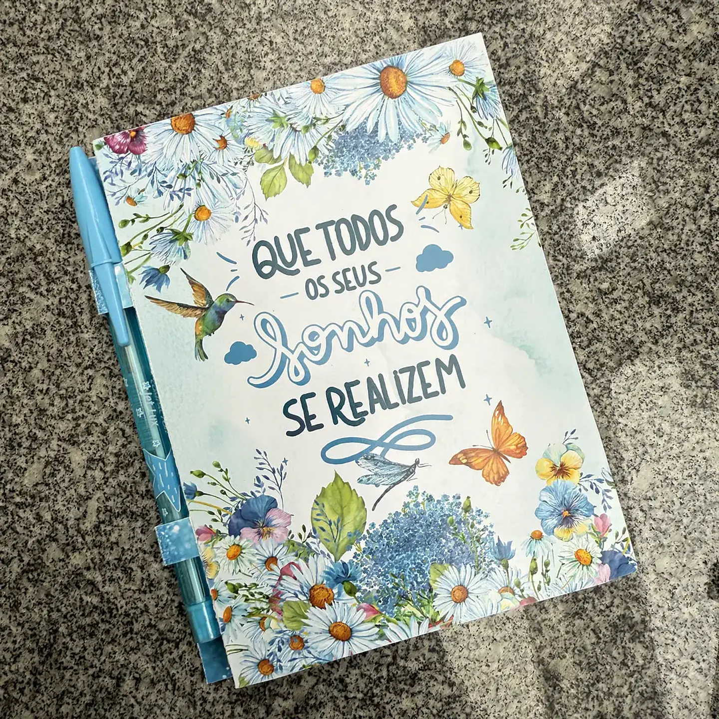 Arquivo Combo Blocos Floral Azul - De Rocha 6