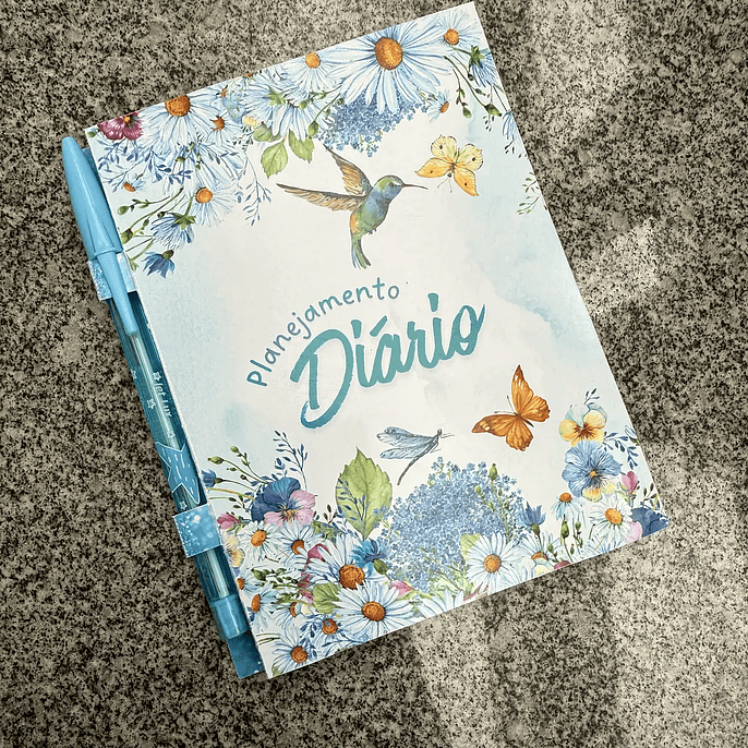 Arquivo Combo Blocos Floral Azul - De Rocha 7