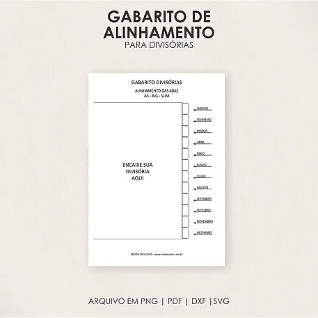 Arquivo Coleção Sardines - Capas + Divisórias 2026 2