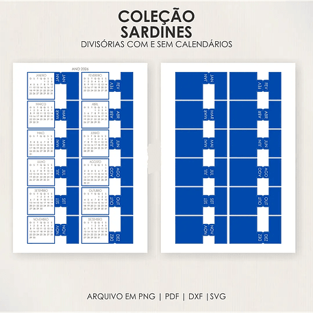 Arquivo Coleção Sardines - Capas + Divisórias 2026 4