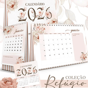 Arquivo Coleção Refúgio Calendários 2026
