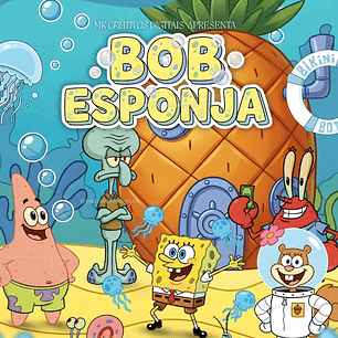 Kit Digital Bob Esponja Tradicional