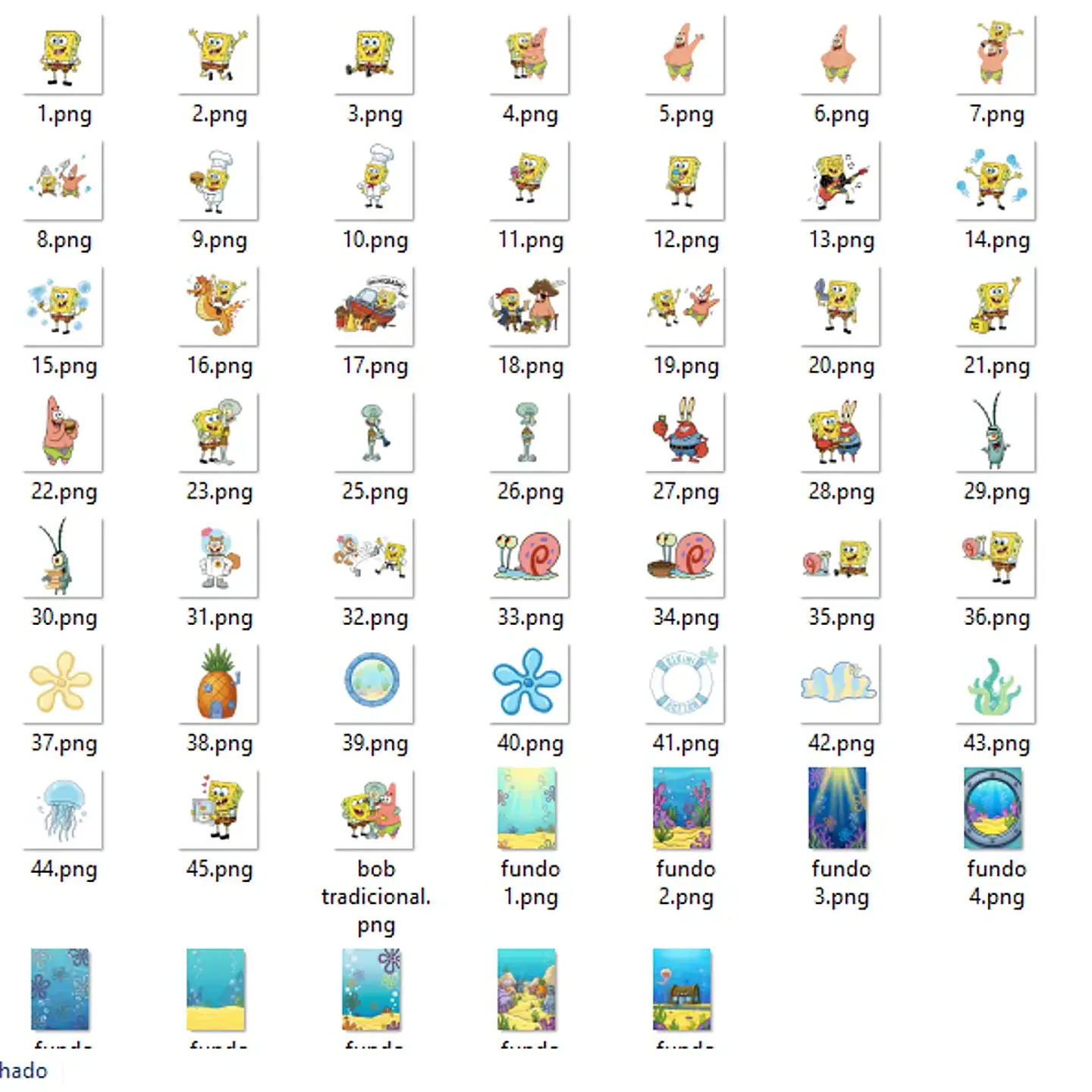 Kit Digital Bob Esponja Tradicional 2