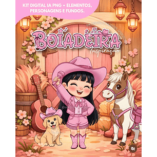 Kit Digital Boiadeira Ana Castela