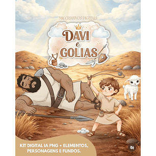 Kit Digital Davi e Golias Aquarela