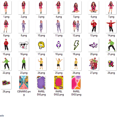 Kit Digital Dos Rosa 2