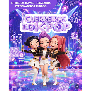 Kit Digital Guerreiras do K-Pop