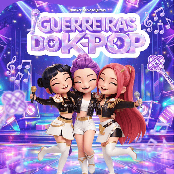 Kit Digital Guerreiras do K-Pop 1