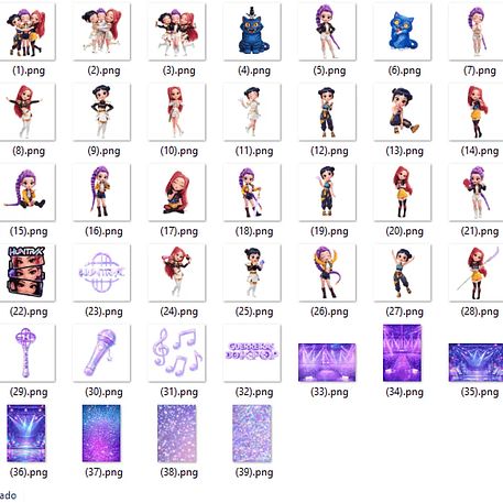 Kit Digital Guerreiras do K-Pop 2