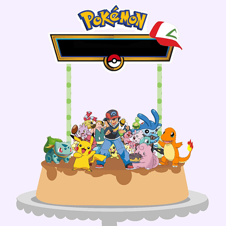 Arquivo Topo de Bolo Pokémon 1