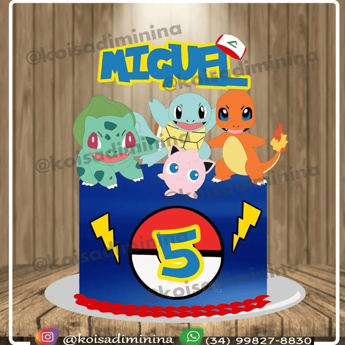 Arquivo Topo de Bolo Pokémon 1