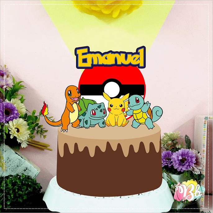 Arquivo Topo de Bolo Pokémon 1