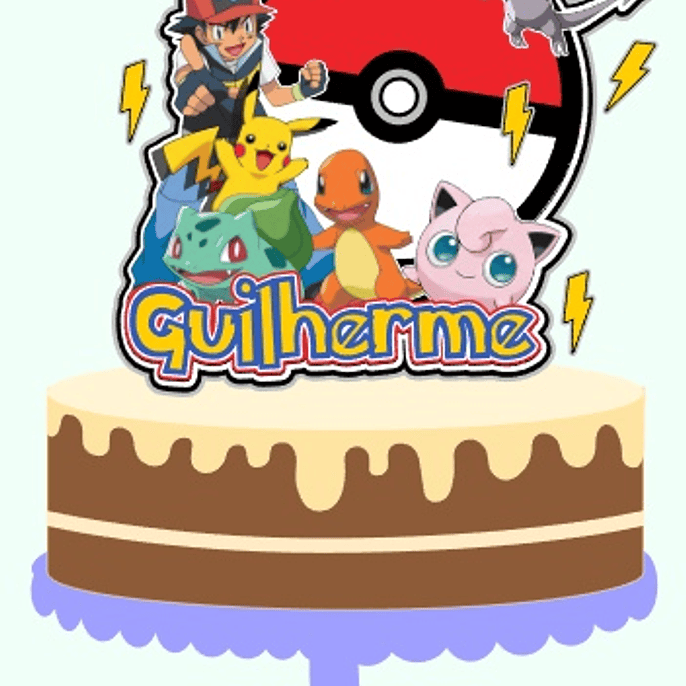 Arquivo Topo de Bolo Pokémon 1