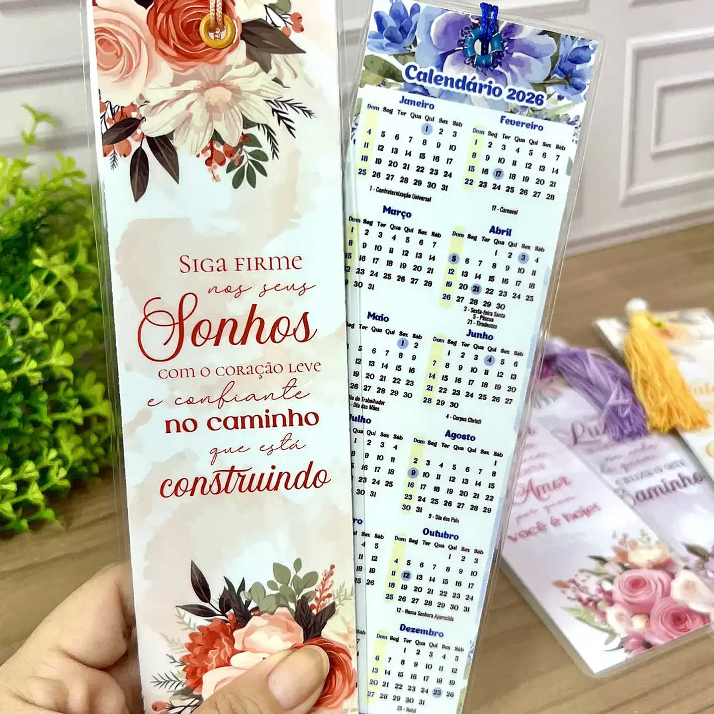 Arquivo Marca Páginas Calendário Floral 2026 - MADI 3