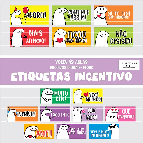 Arquivo Etiquetas Incentivos Pedagógicos