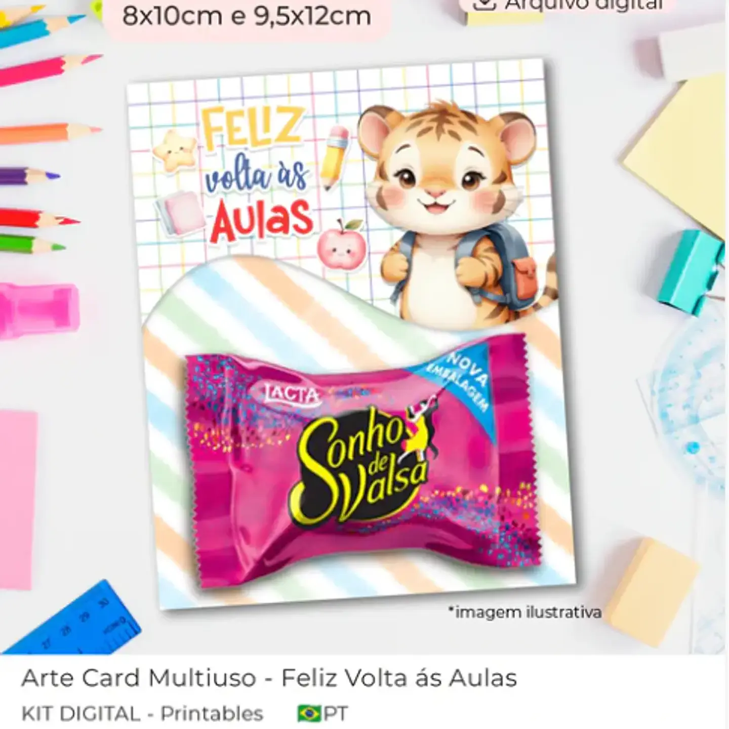 Arquivo Volta ás Áulas Card Multiuso 8