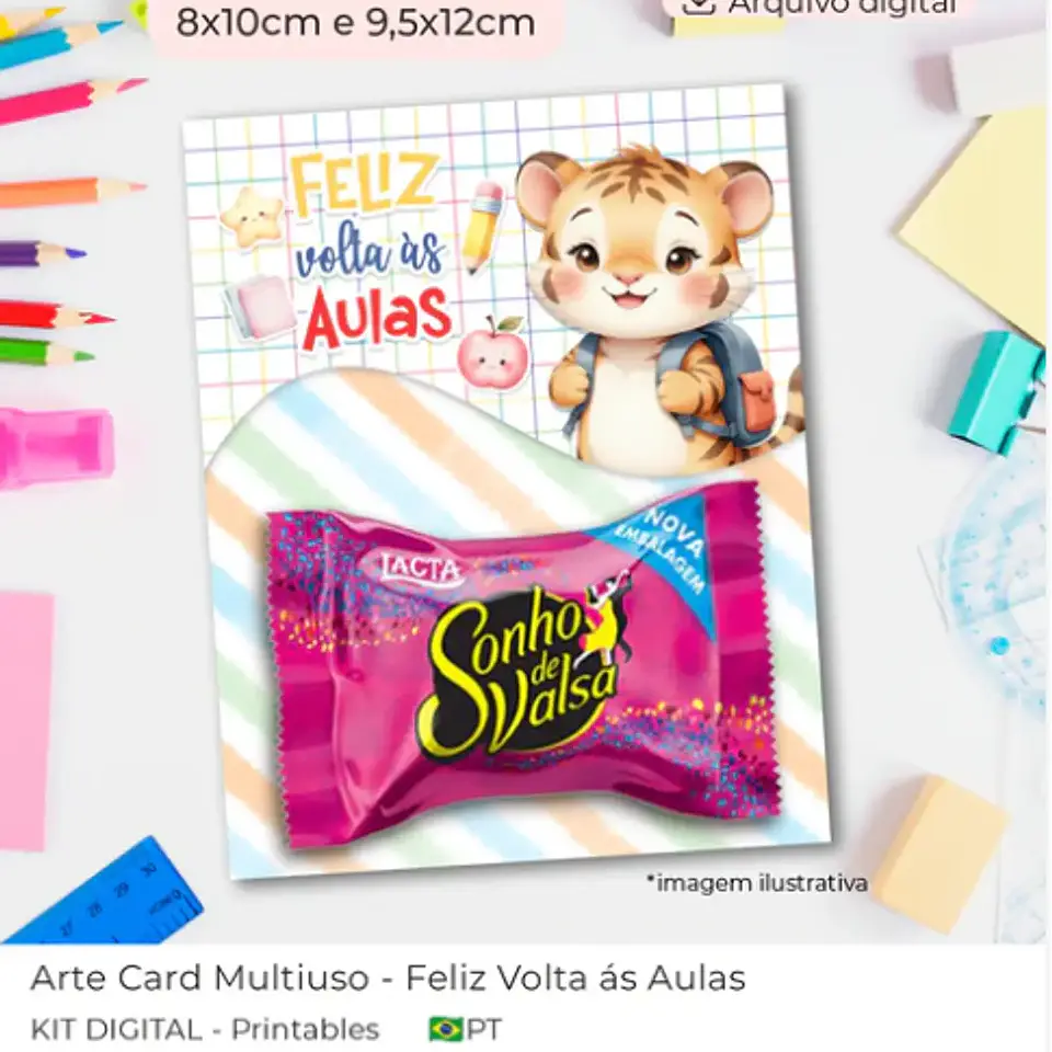 Arquivo Volta ás Áulas Card Multiuso 8