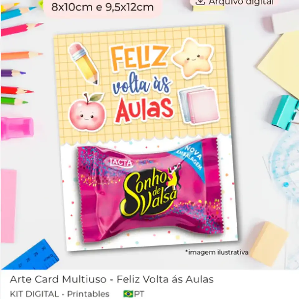 Arquivo Volta ás Áulas Card Multiuso 10