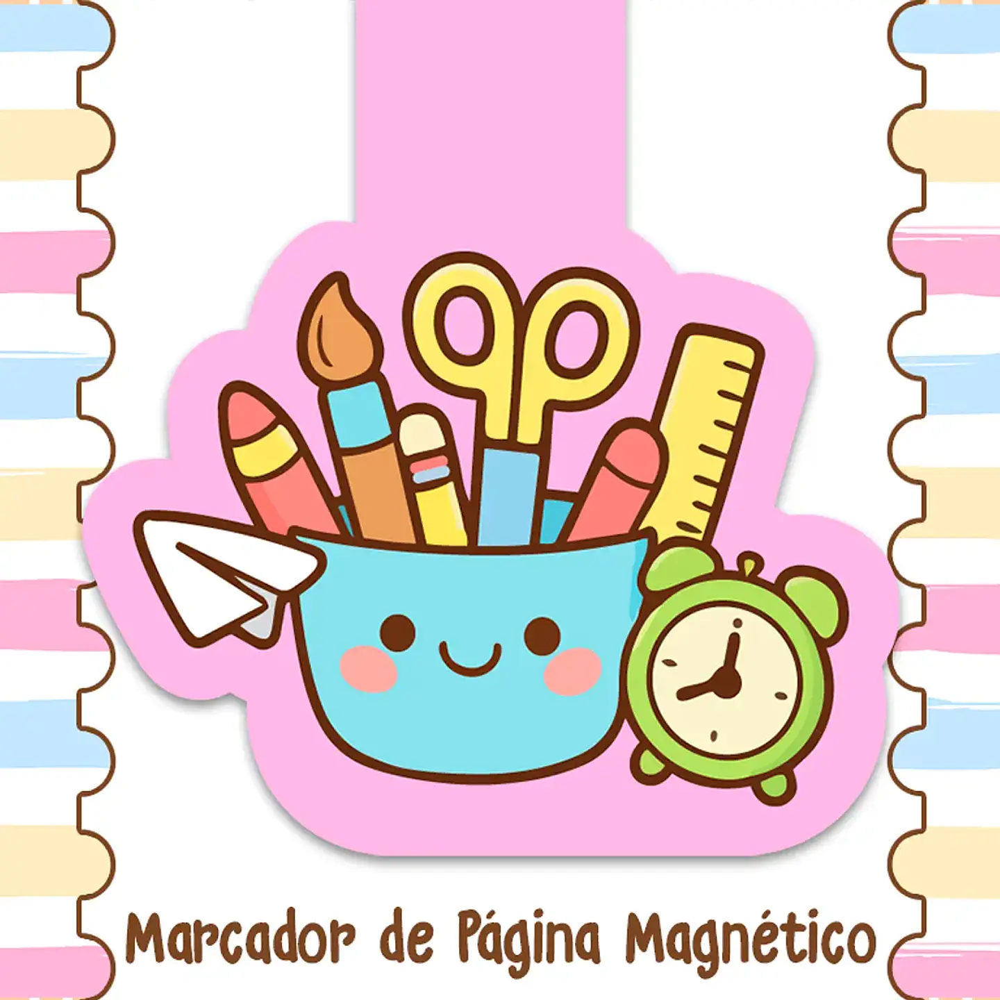 Arquivo Volta ás Áulas Marca Páginas Magnéticos 3