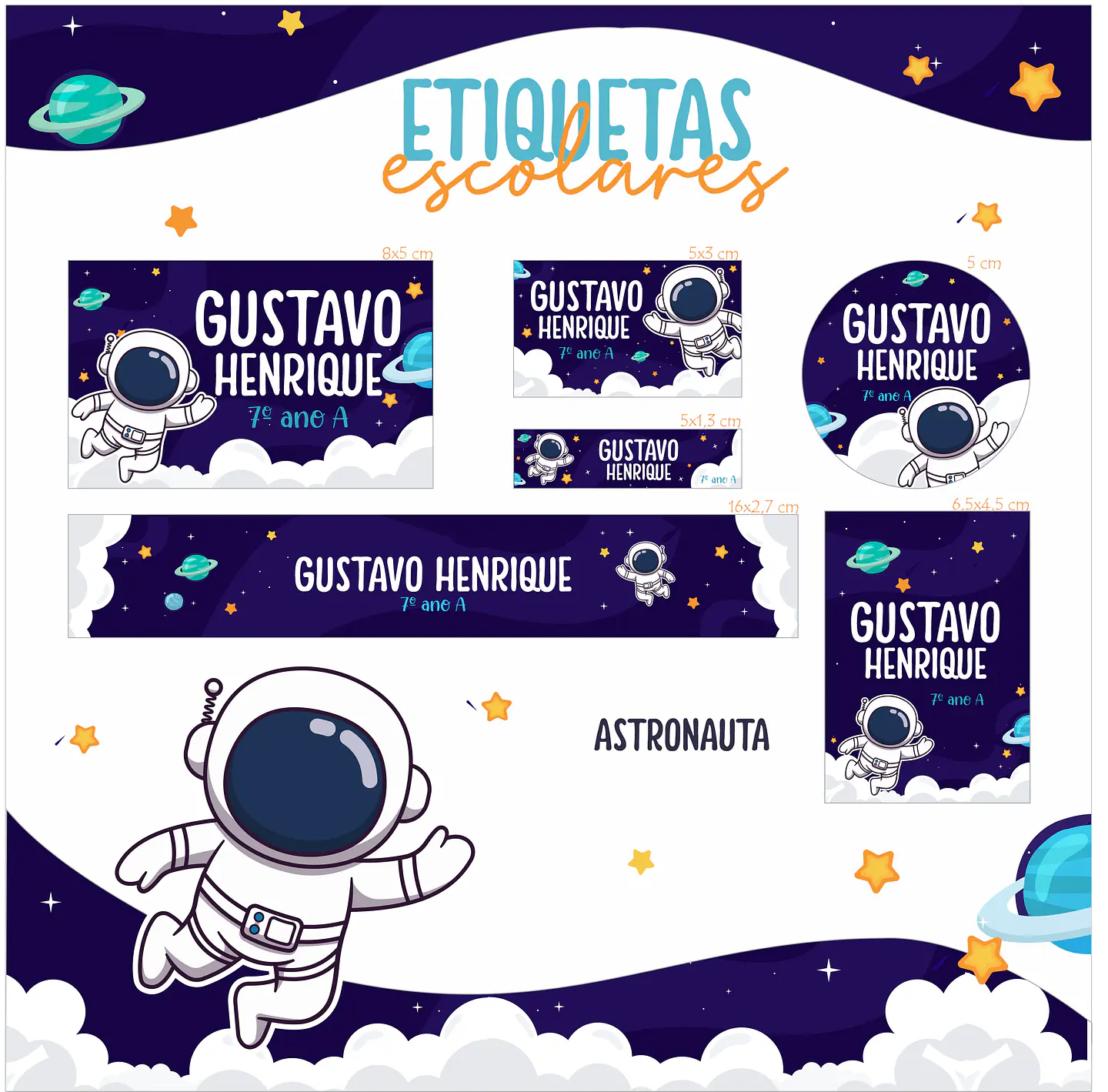 Arquivo Combo Escolar Etiquetas 20 Temas 5