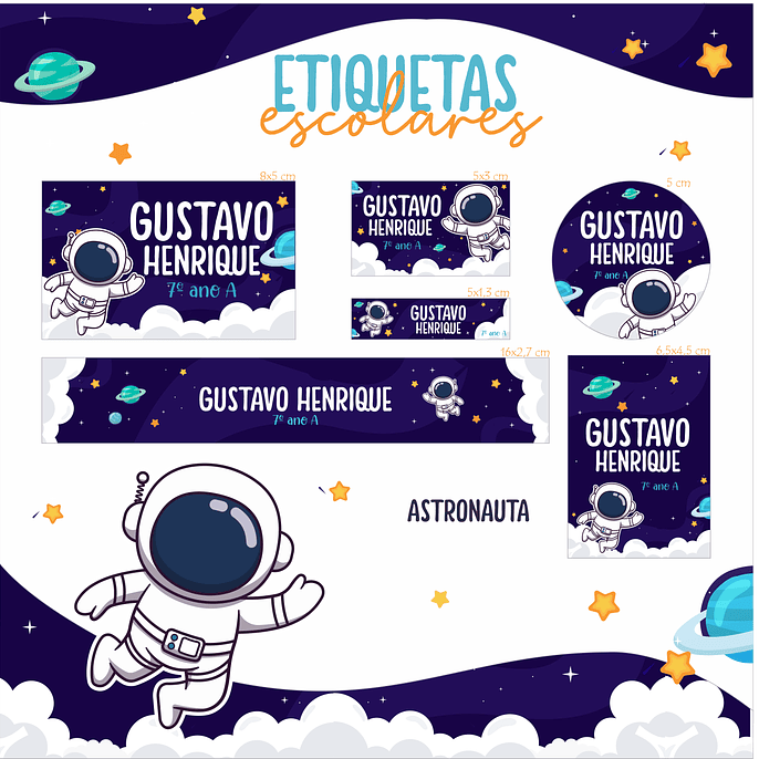 Arquivo Combo Escolar Etiquetas 20 Temas 5