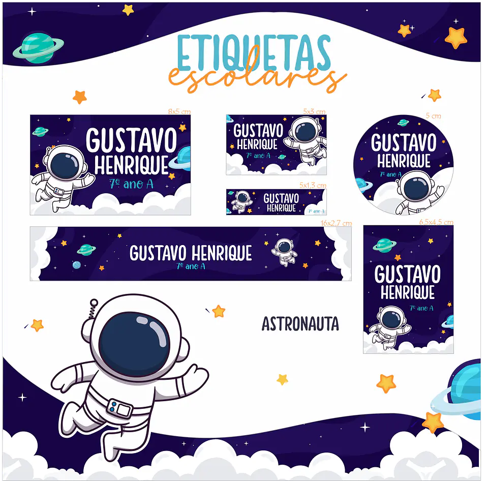 Arquivo Combo Escolar Etiquetas 20 Temas 5