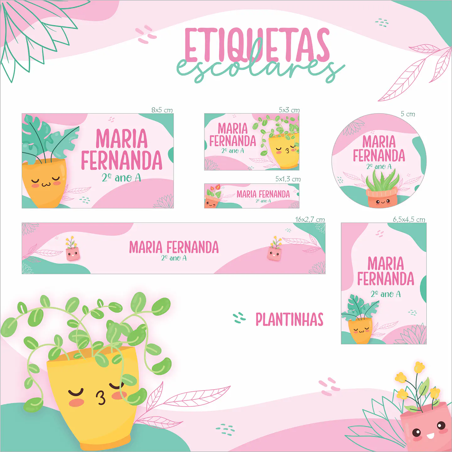 Arquivo Combo Escolar Etiquetas 20 Temas 8