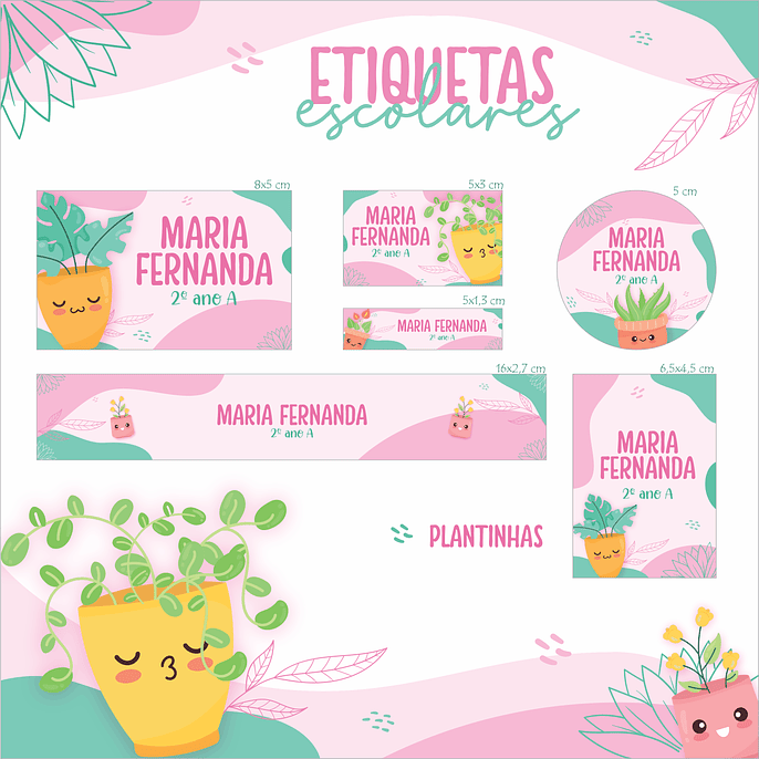 Arquivo Combo Escolar Etiquetas 20 Temas 8