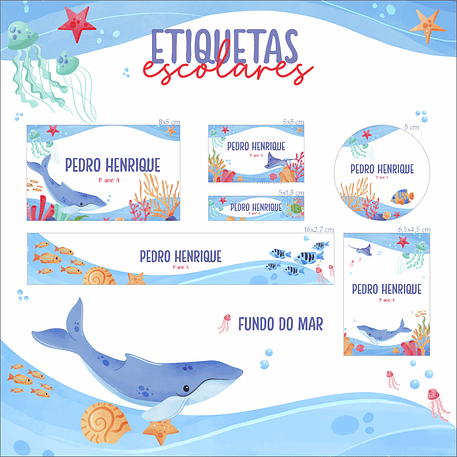 Arquivo Combo Escolar Etiquetas 20 Temas 13