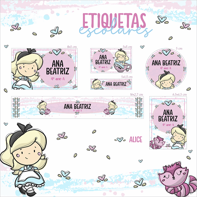 Arquivo Combo Escolar Etiquetas 20 Temas 17