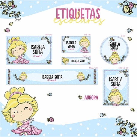 Arquivo Combo Escolar Etiquetas 20 Temas 19