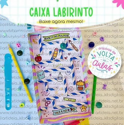 Arquivo Volta as Áulas Caixa Labirinto
