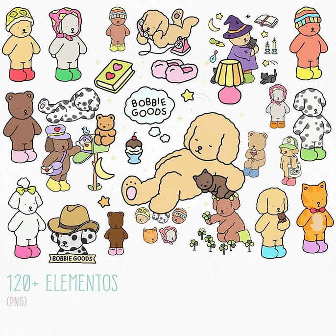 Kit Digital Bobbie Goods 1